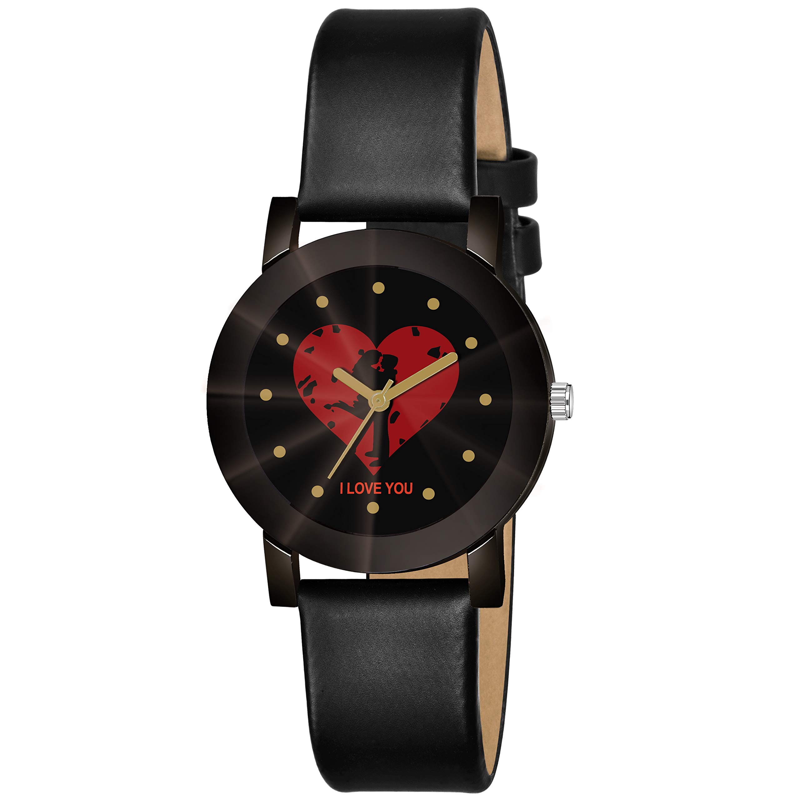 Shunya Analogue Girls Watch (Multicolour Dial Black Colored Strap) (B08DKZ35D5) Amazon Price History, Amazon Price Tracker