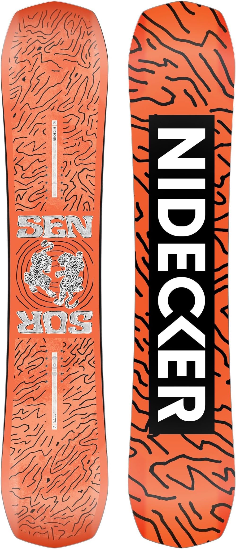 SENSOR YOUTH Snowboard - All-Mountain Board with Responsive Flex and Camber Profile