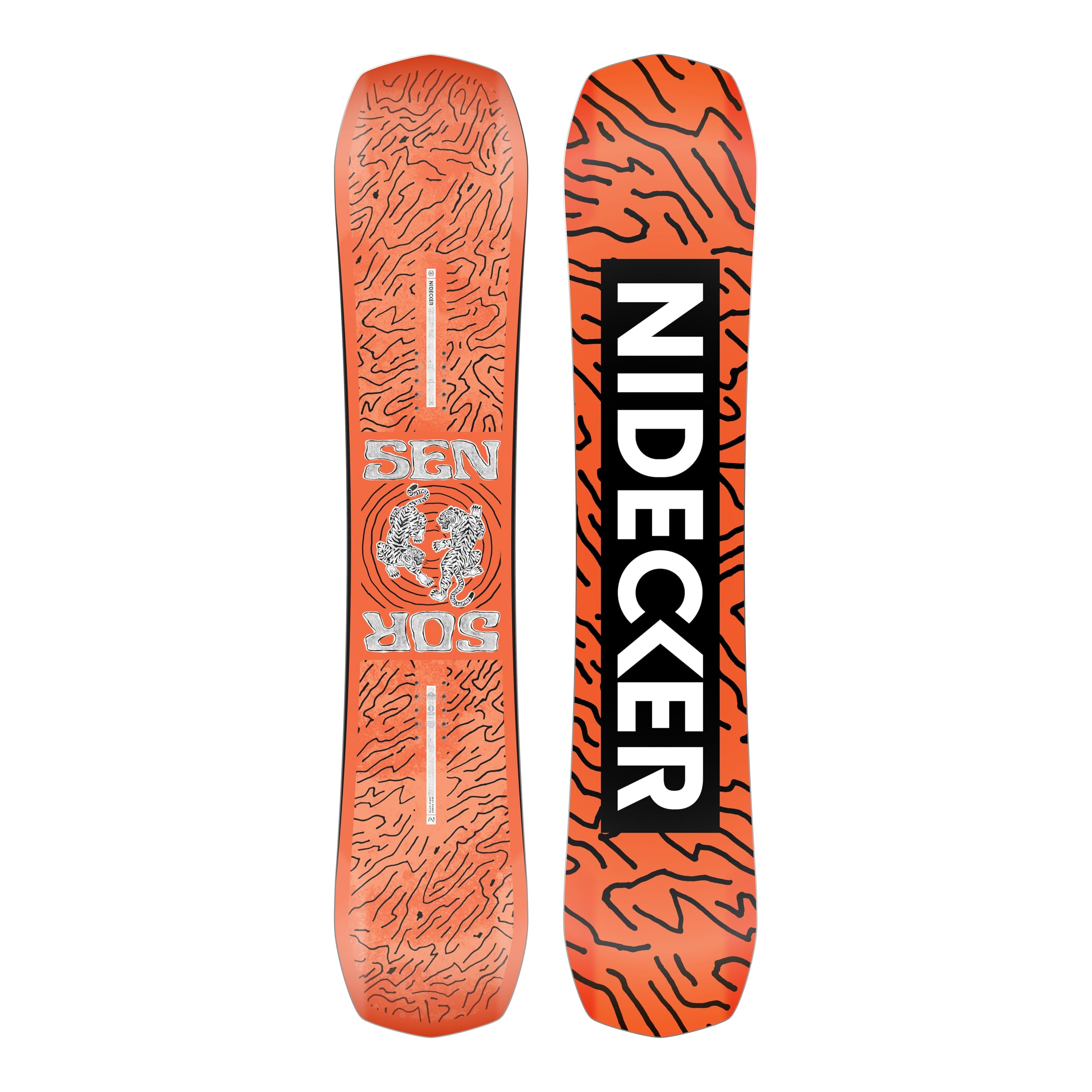 Nidecker SENSOR YOUTH Snowboard - All-Mountain Board con Flex Responsive e Profilo Camber