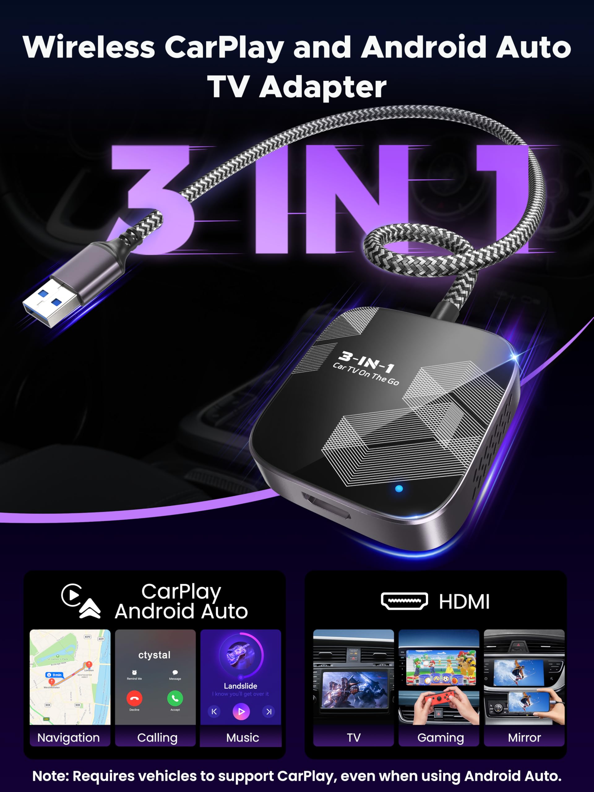 TV mate PRO max （CAR ADAPTER Nerrcilo） TV mate PRO max （CAR ADAPTER Nerrcilo） Car TV Mate Pro