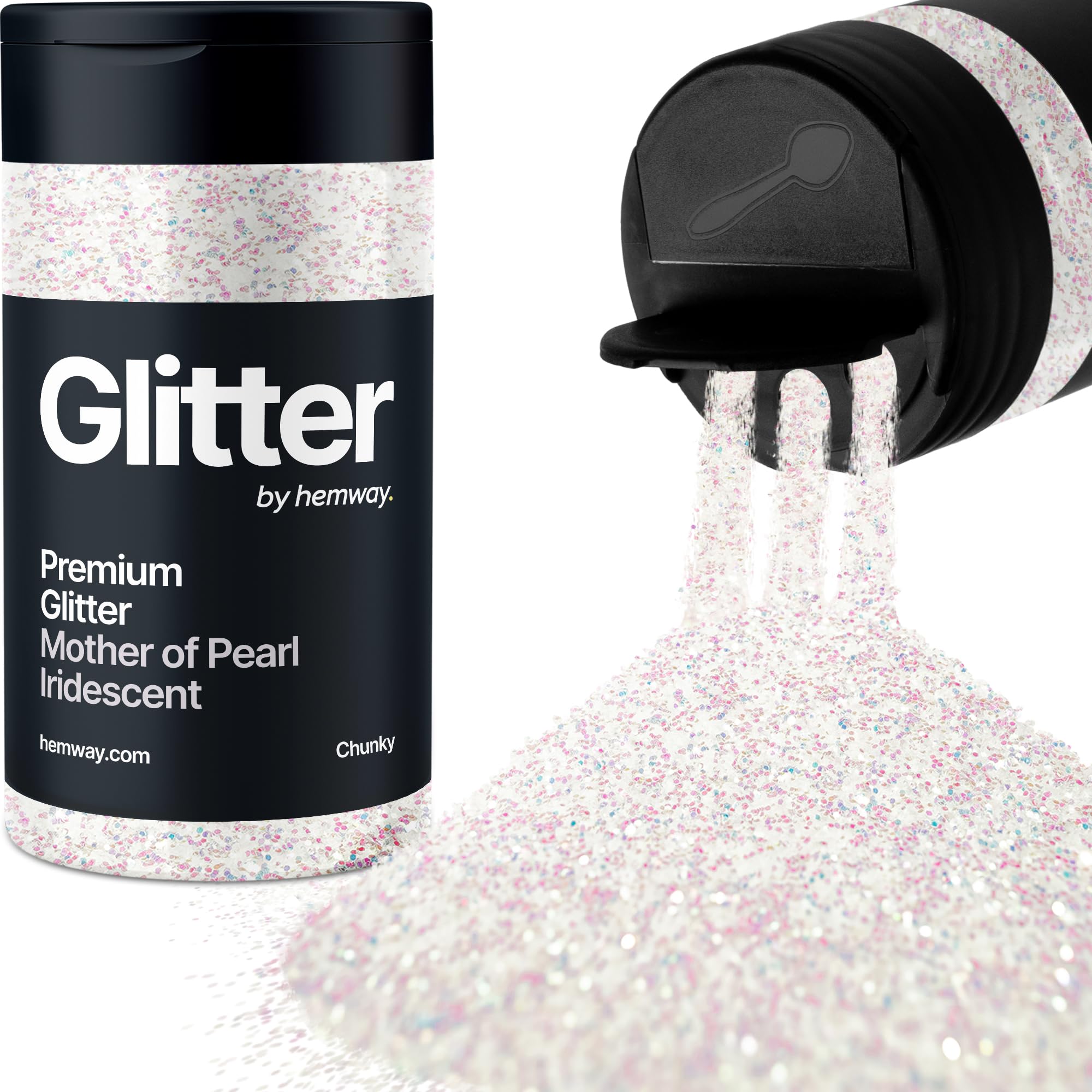Champagne Gold Glitter Shaker, 130g Ultrafine Glitter, Crafts 1/128" Metallic Flake Champagne Gold Sequins, Resin & Epoxy Crafts, Decorating, Halloween, Christmas Nail, Face, Hemway — view 293