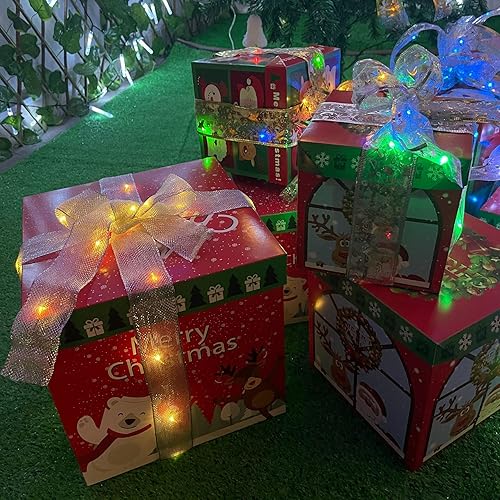 Miniatura 2 de Decoraciones de Navidad 165 pies 50 luces LED para árbol de Navidad decoraciones de árbol de Navidad luces de cinta alimentadas por pilas para