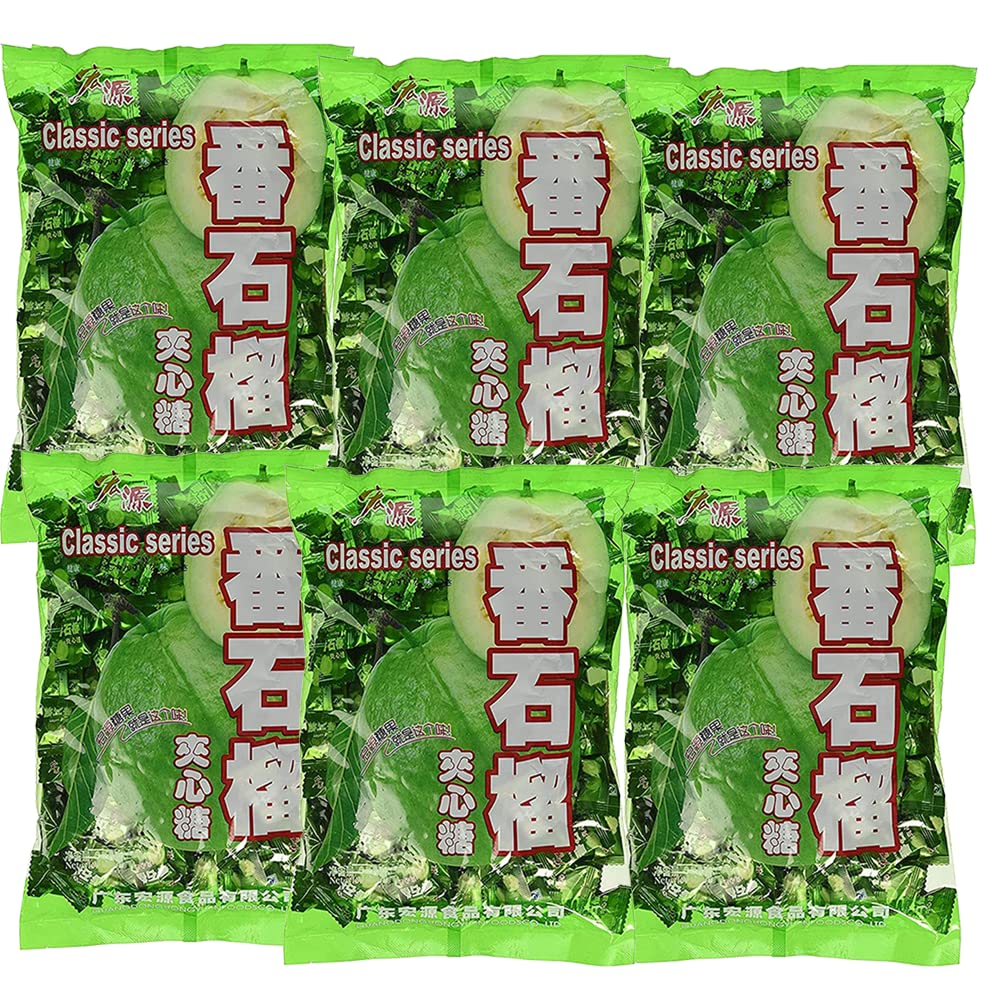 Classic Hard Candy Guava Flavored Candy 350g/12.3oz 6pack