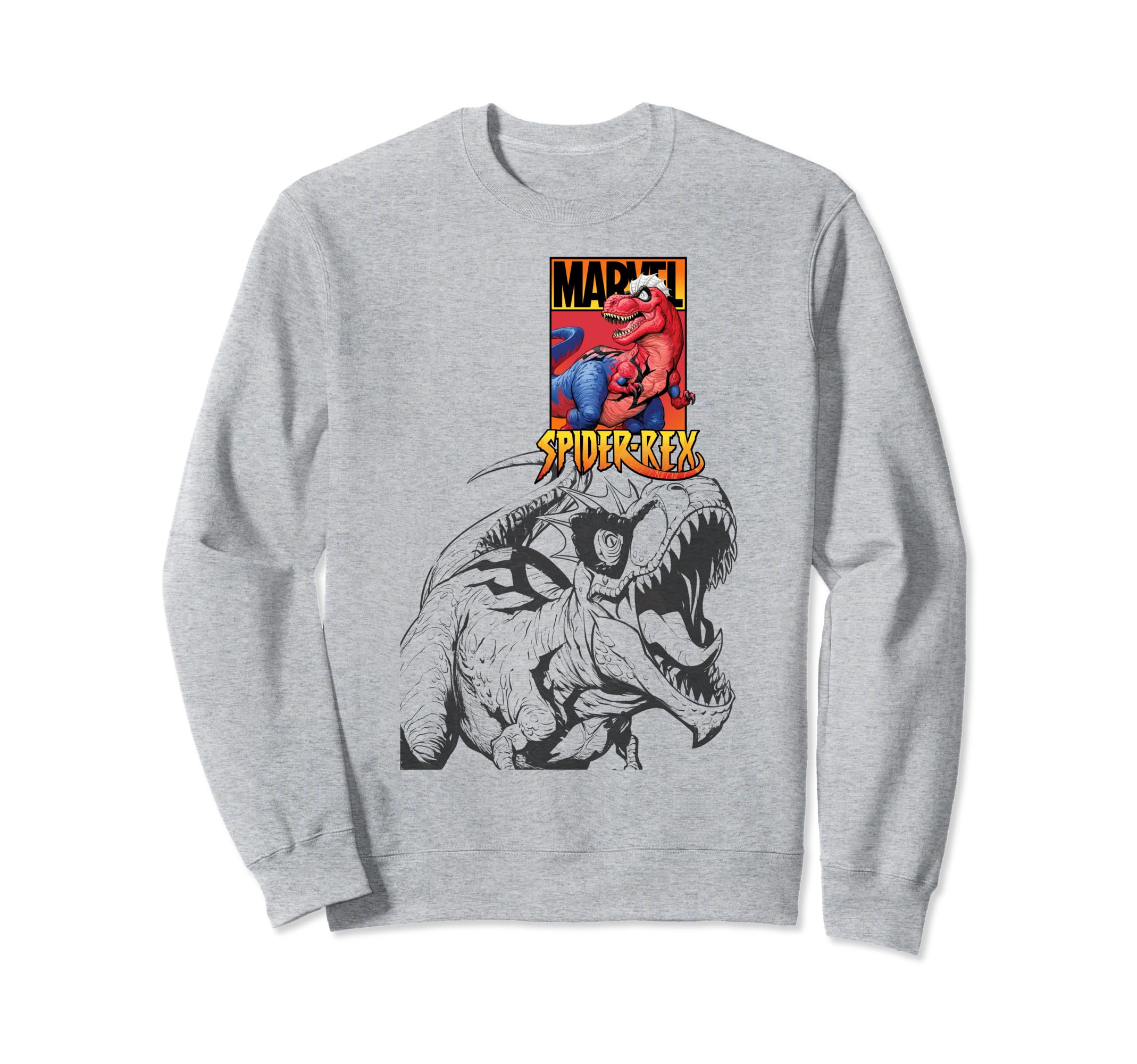 Sweatshirt Marvel Spider-Rex une idée de cadeau originale pour passionné de comics - 2