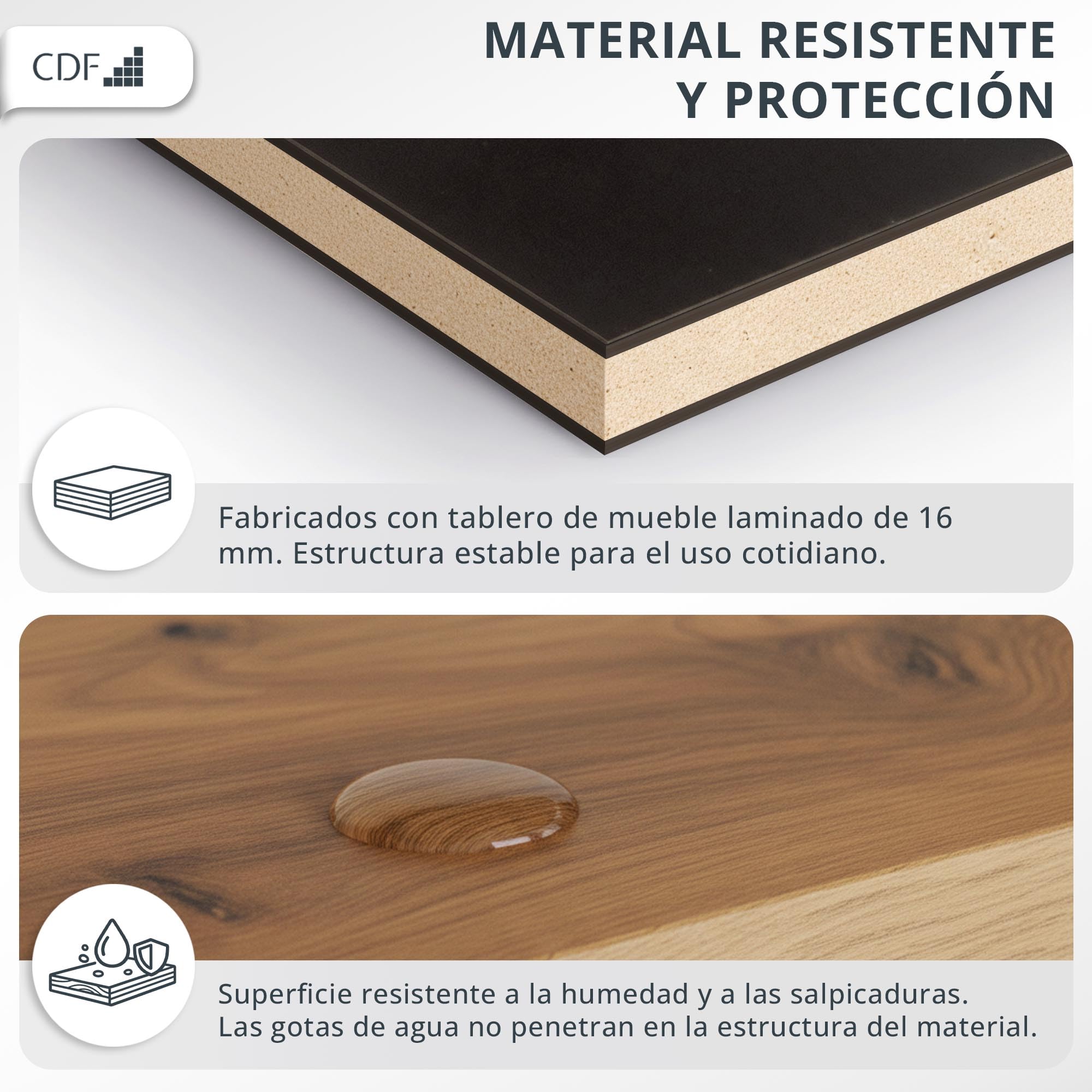 CDF Armario de baño poste para lavadora y detergentes - Estante de baño de lavandería - Muebles para accesorios de baño Medidas de limpieza funcional práctico - Ahorro de espacio - Campos Blancos