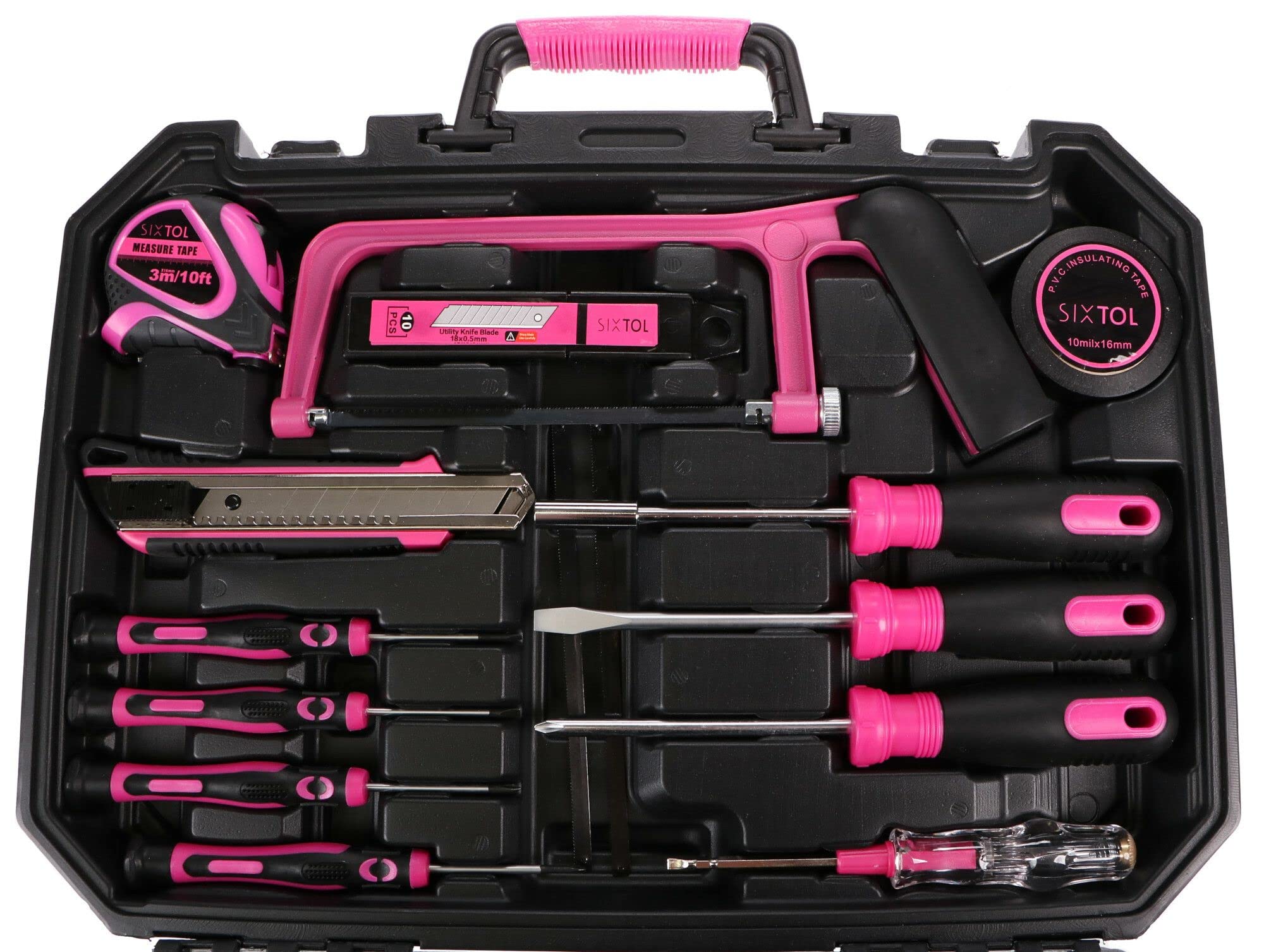 HOME PINK 128 zestaw narzędzi w walizce | do użytku domowego