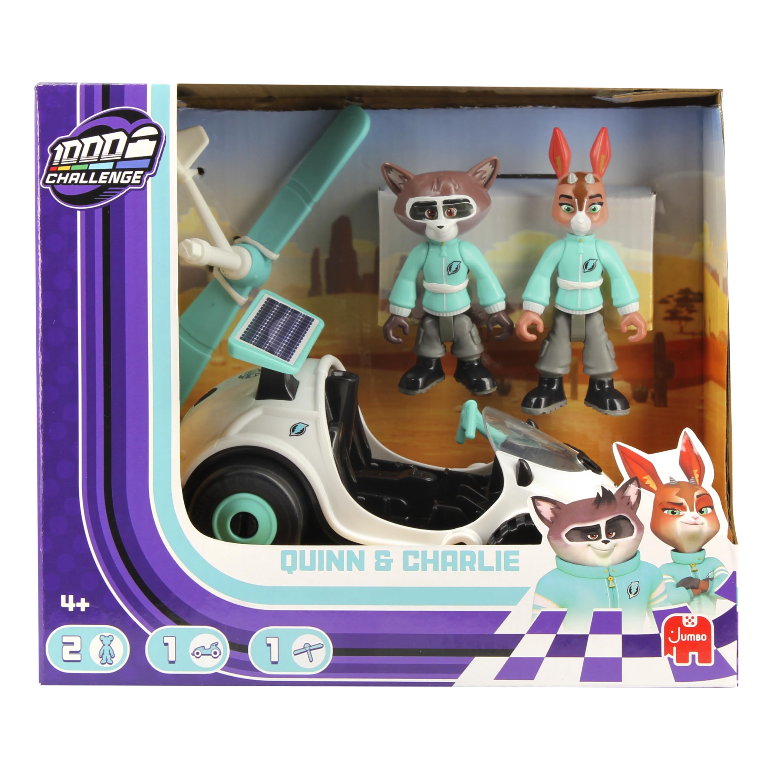 mille borne Challenge MBC - Team Pack - Les Foudroyants - Quinn et Charlie