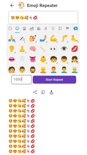 Emoji & Text Repeater :)