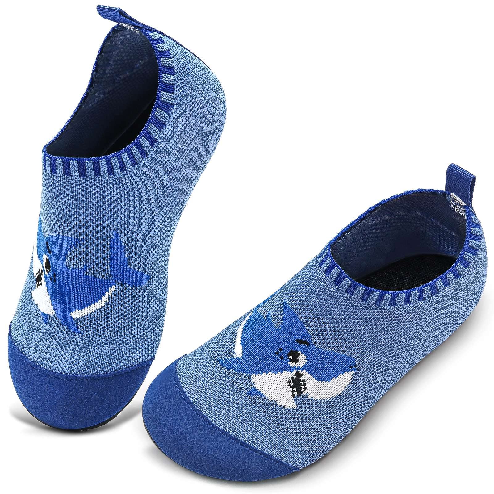 WateLves Pantofole per Bambini Unisex Scarpe a Magli Antiscivolo Ciabatte da Casa per danno la sensazione di camminare a piedi nudi Antiscivolo & Leggero
