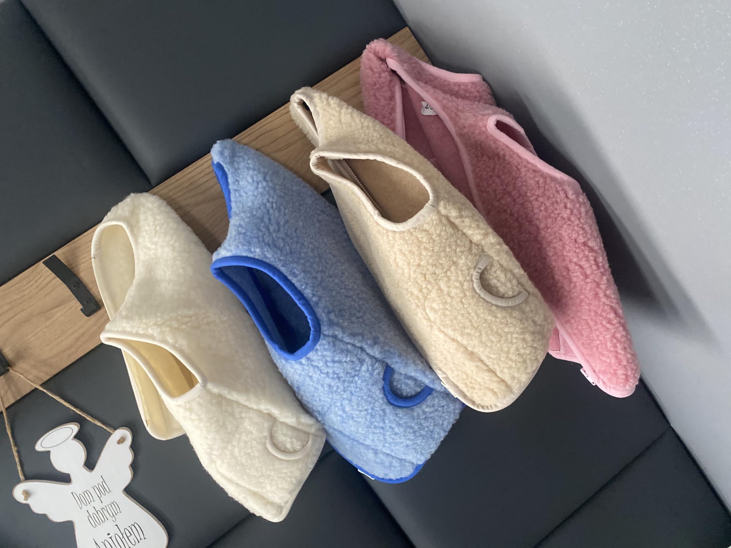 Merino Wool Gilet in lana merino, 100% naturale, 1-3 anni, gilet di lana per bambino