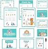 8 PCS Pretend Play Vet Kit Animal Care Pretend Play Pretend Play Veterinarian Supplies Pretend Vet Notepad Kids Double-Sided Imagination Playtime Pads Doctor 30 Pages with Pen for Toddler
