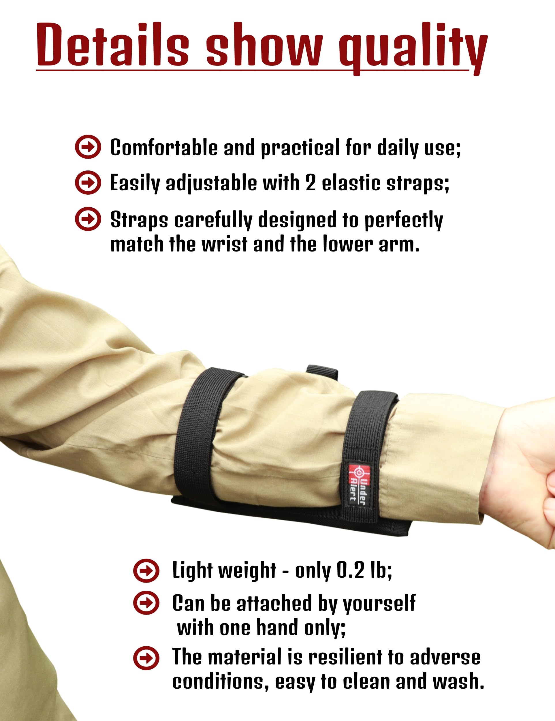 Amazon.com : UnderAlert Tactical Map Case, Rifle Dope Card Holder for Long  Range Shooting Waterproof Wrist Map Holder Military Wristband Pouch Armband  Book Sleeve Army Gear Sports Wrist Coach Qb Quarterback Band :