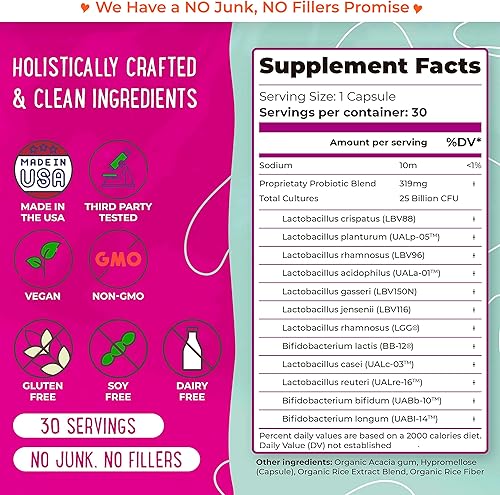 Miniatura 7 de Paquete prenatal premium de 2 probióticos prenatales orgánicos multi y naturales, nutrición esencial para mujeres, fórmula de uno al día, embarazo y