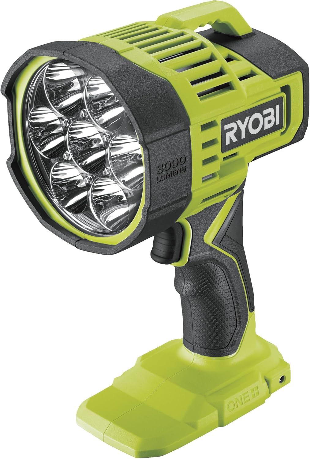 RYOBI RLS18-0 18V ONE+ Cordless Spotlight (Bare Tool), Hyper Green