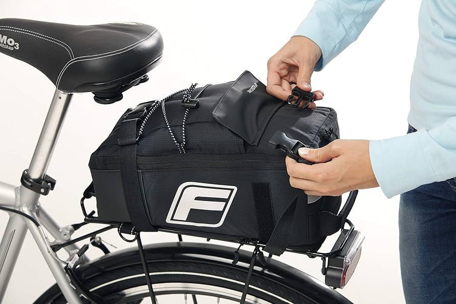 fischer 2 in 1 gepäckträgertasche