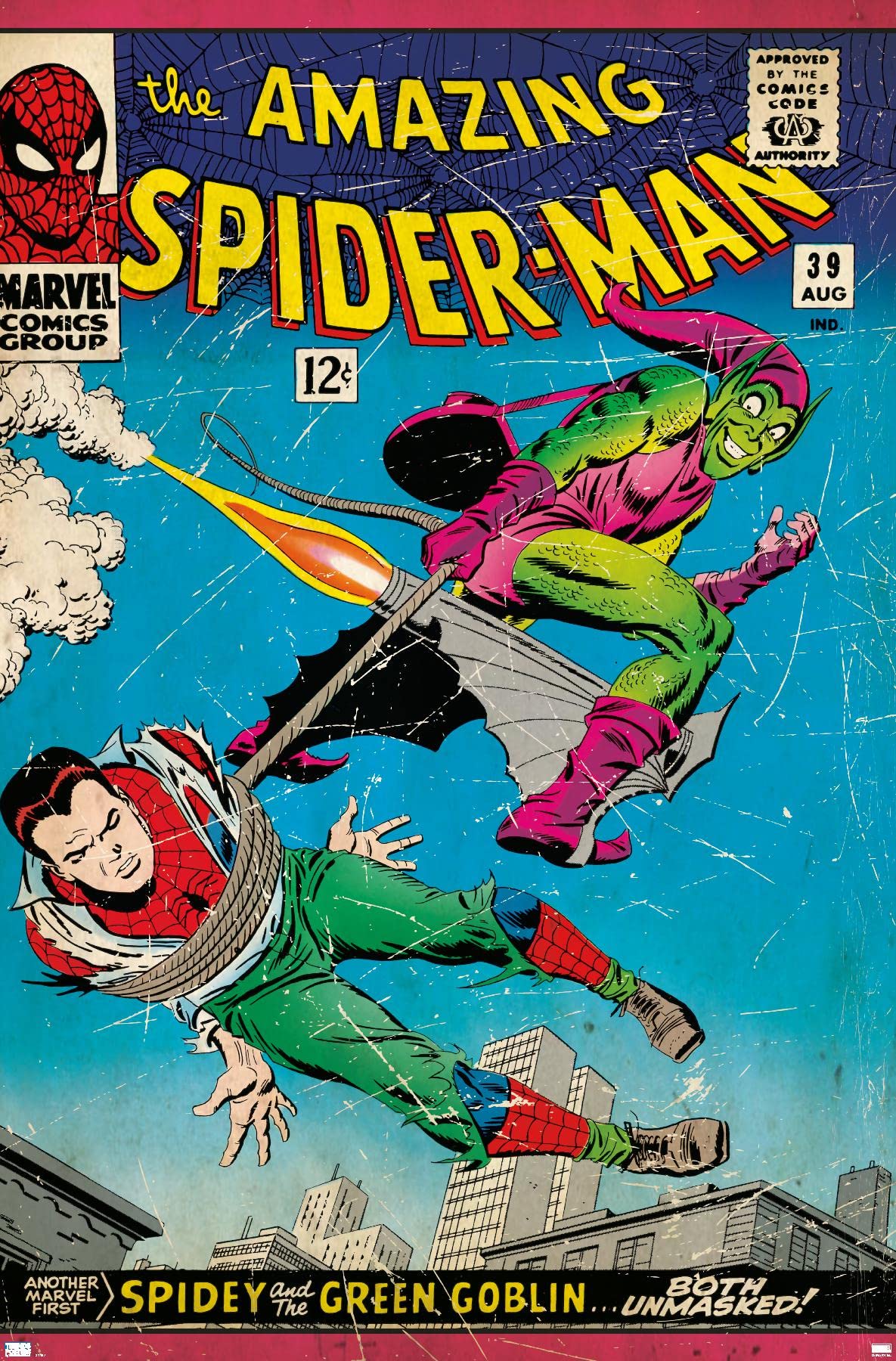 Trends International Marvel Comics Amazing Spider-Man #39 Wall Poster, 22.375" x 34", Premium Unframed Version