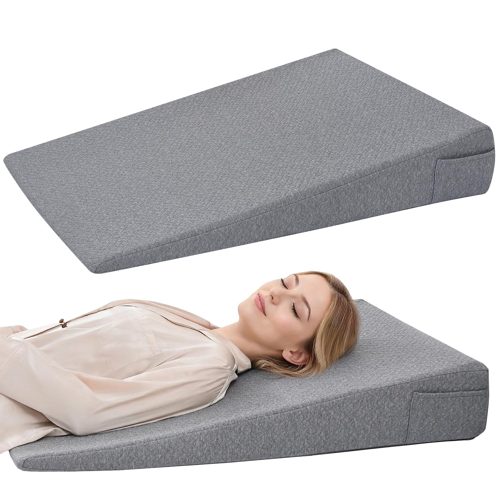 Vekkia 34' Extra-Long Wedge Pillow