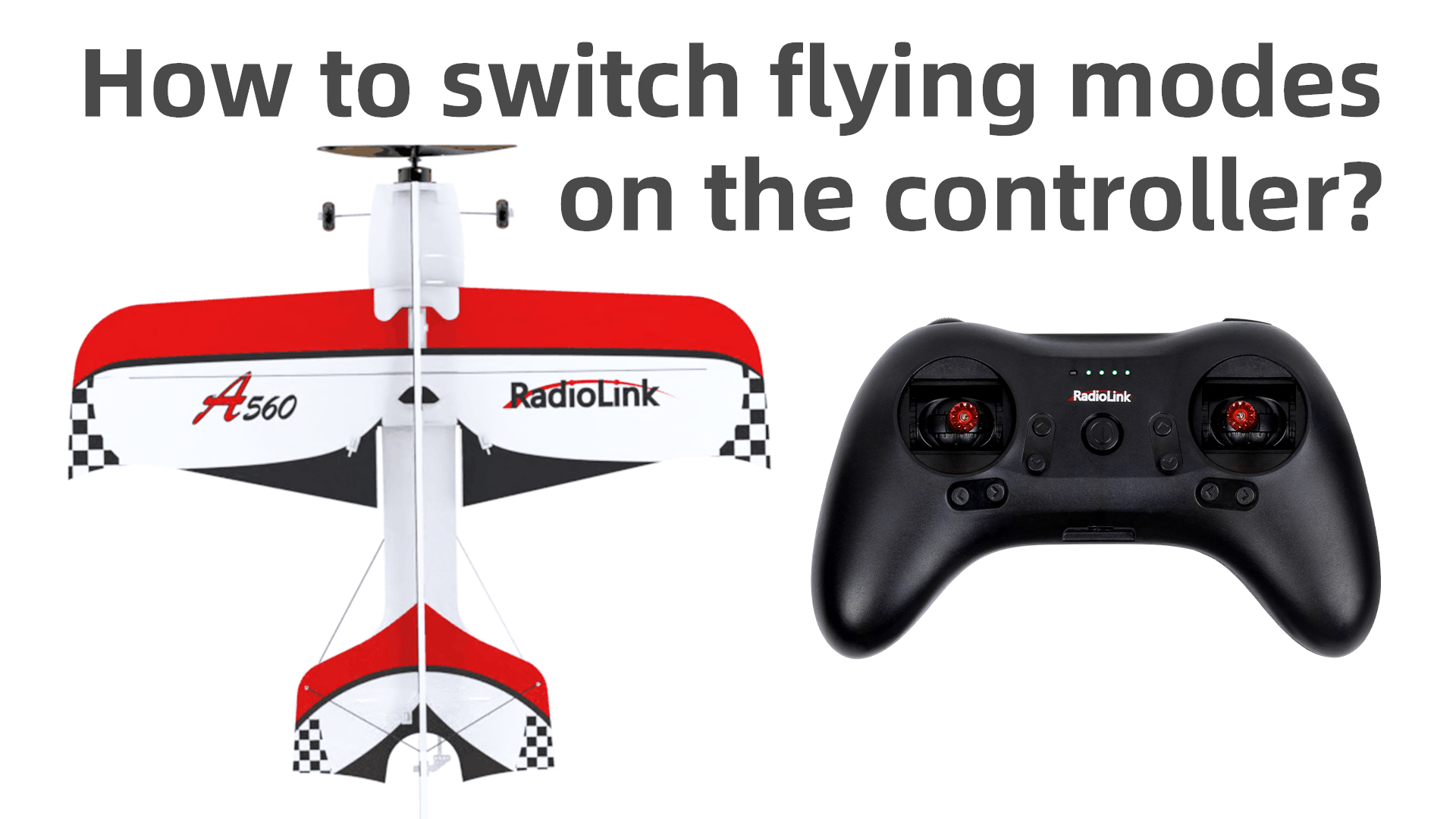 Amazon.com: Radiolink A560 6 Flight Modes RC Airplane, Easy to Fly