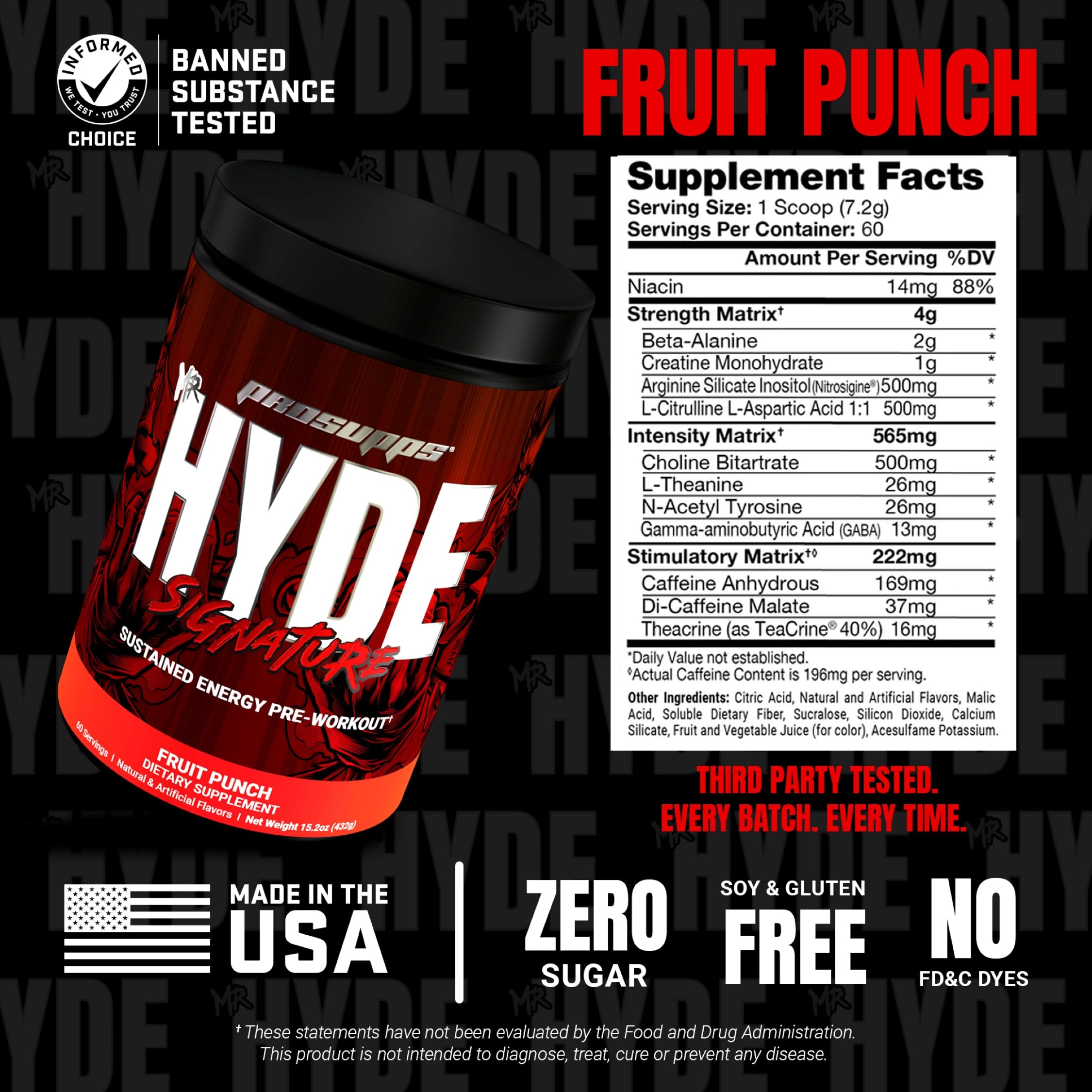 Amazon.com: ProSupps Mr. Hyde Signature Pre Workout Powder with