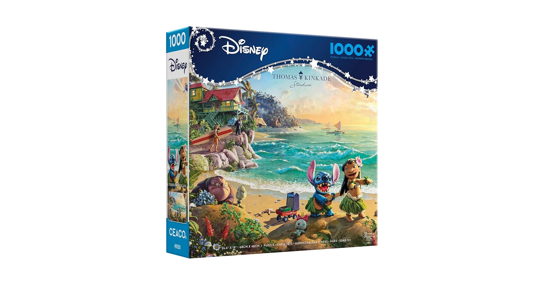 Amazon.com: Ceaco Lilo and Stitch 1000PC Puzzle : Toys & Games