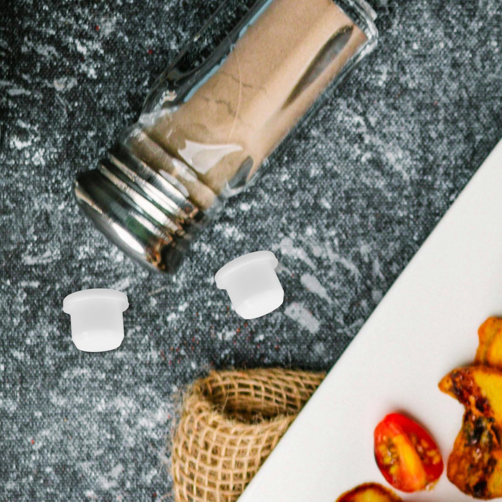 Tapón De Goma Sintética #3 Tapones De Goma Sintética Para Saleros Y  Pimenteros | Tamaño #3 | Reemplazo Fácil Tapones Sal Pimienta, image size:1603x1603