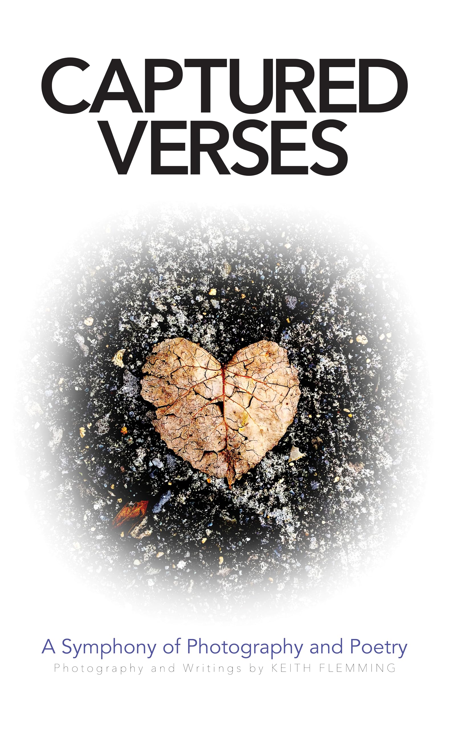 Recueil poétique Captured Verses en anglais : surmontez le stress par l'art et la poésie