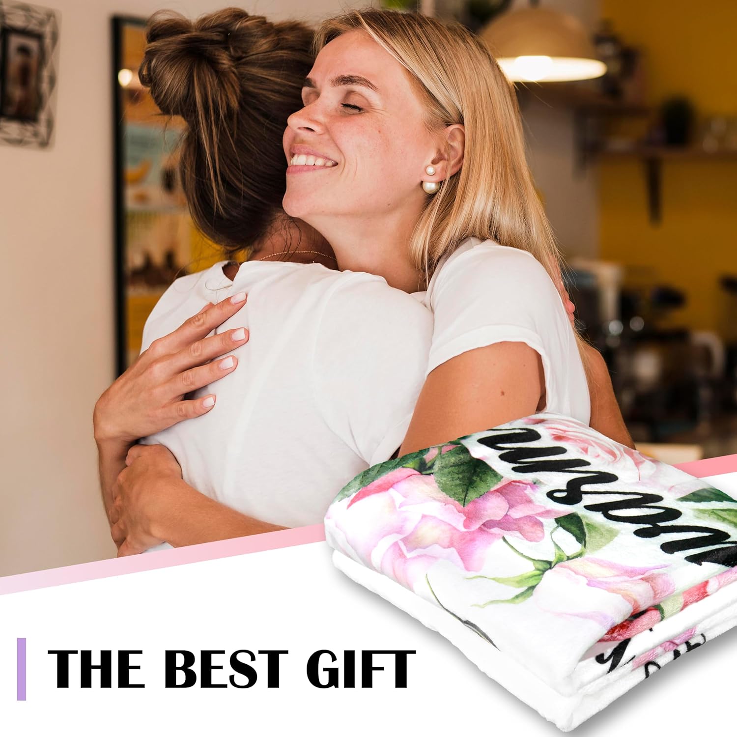 Get Well Gifts for Women After Surgery, Inspirational Sympathy Gifts for Women, Thinking of You/Breast Cancer Care/Feel Better Gift for Woman, Warm Hug Healing Blanket, Soft Throw Blanket 60"x50" - Image 7