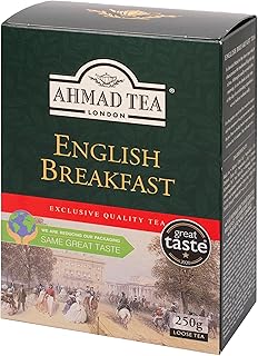 شاي انجليزي للافطار السائب من احمد تي، 250 جرام