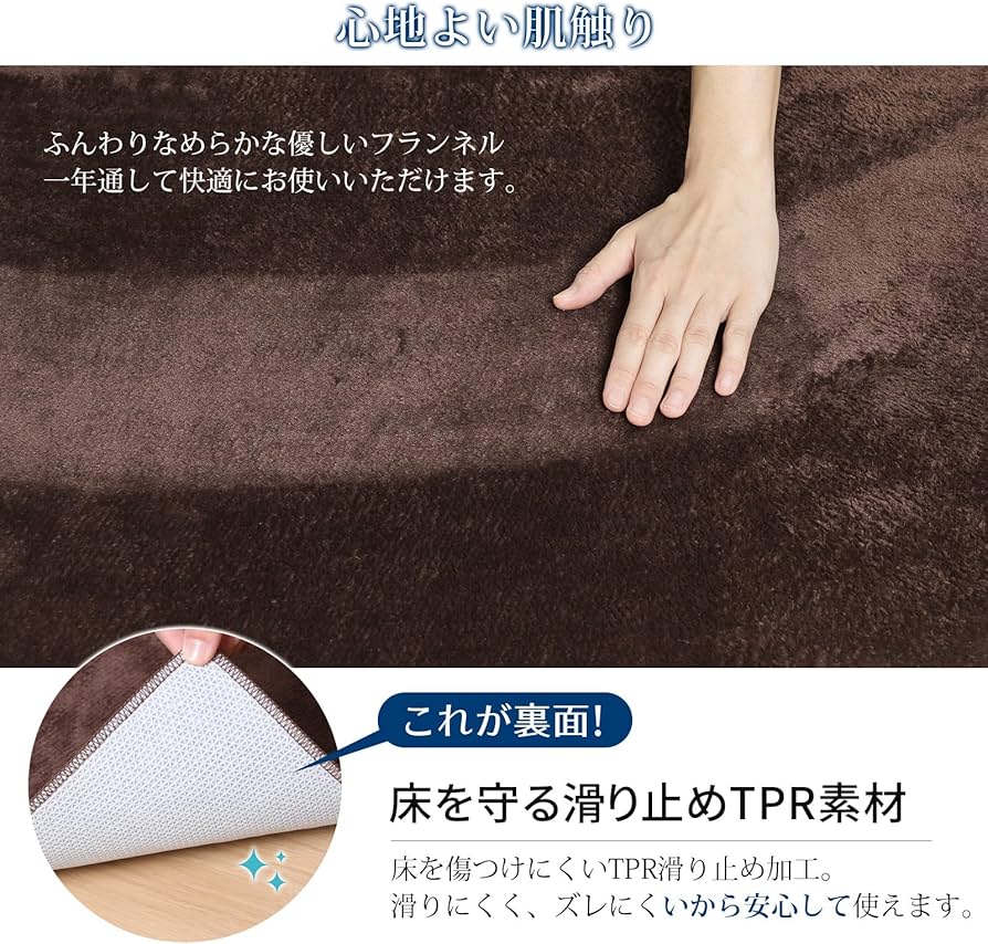 Amazon.co.jp: ZPAI ゲーミングチェアマット フランネル素材 90×120cm