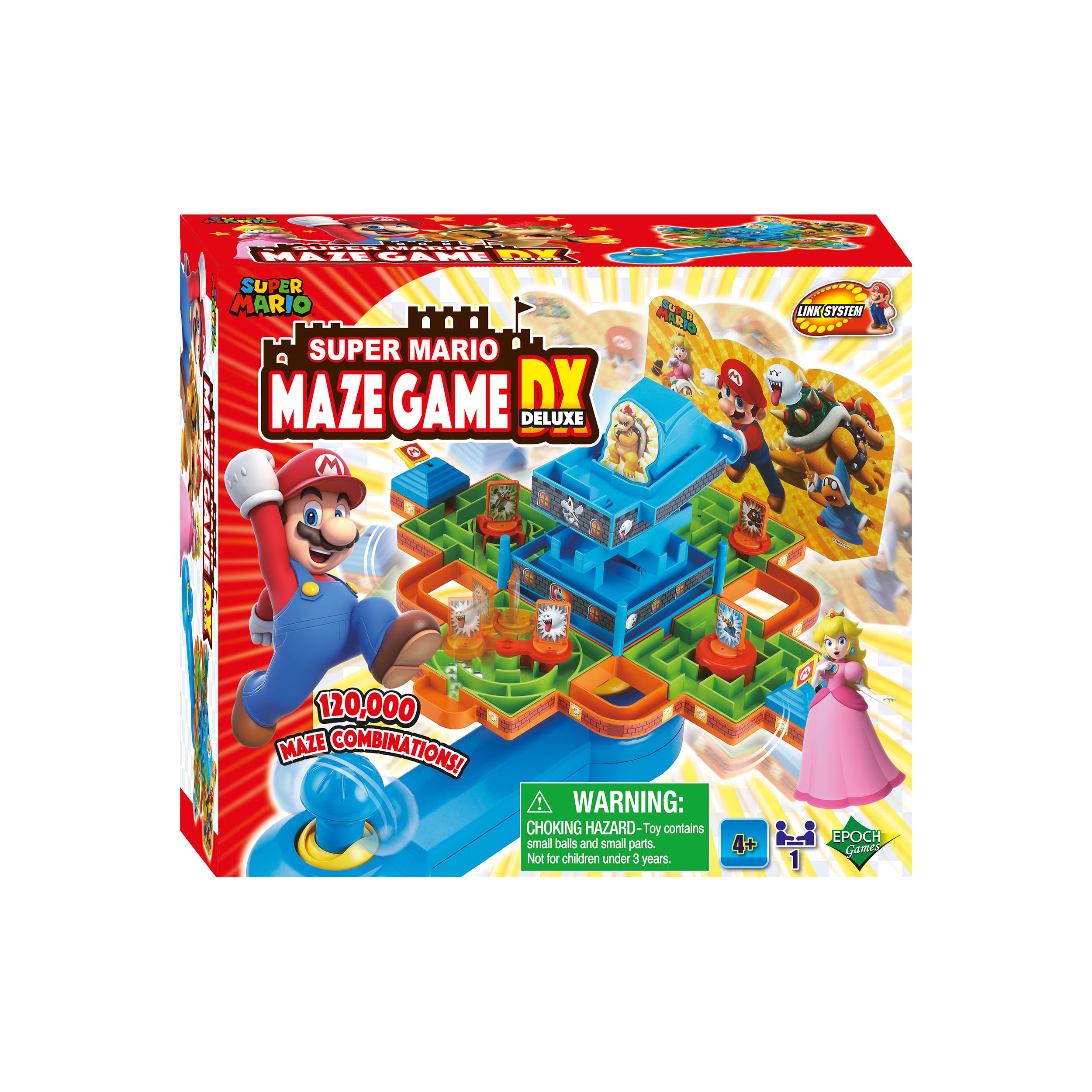 EPOCH Games- Super Mario Maze Game DX Jeu de société, 7371
