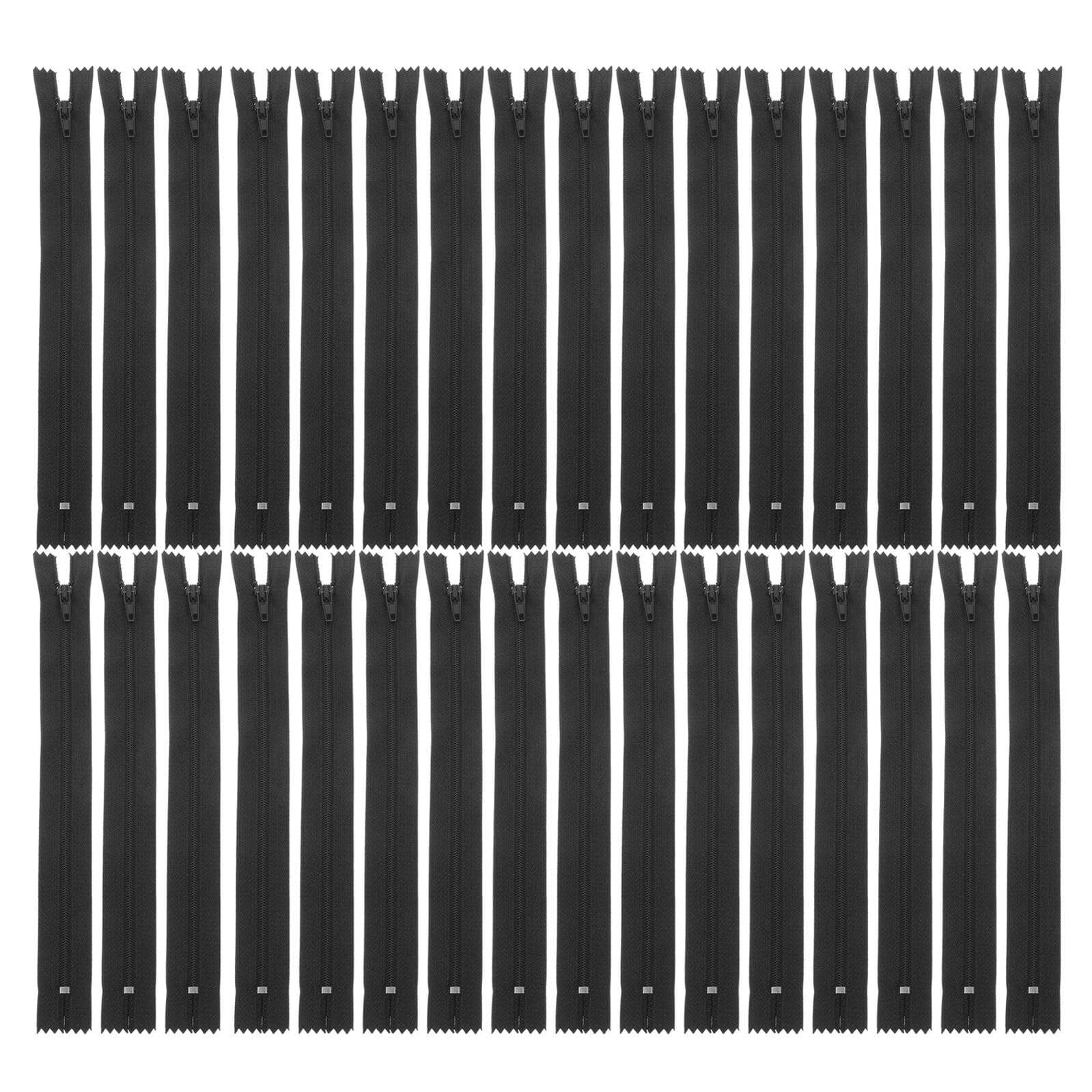 Gatuida 200pezzi Cerniera Invisibile in Nylon per Cucire Cerniera da Cucire per Borse Abbigliamento Pantaloni Accessori