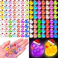 Vista 28 de 120 piezas de mini patos de resina para el día de San Valentín, letras rojas, rosas y blancas, diminutos patos de resina a granel, pequeñas figuras