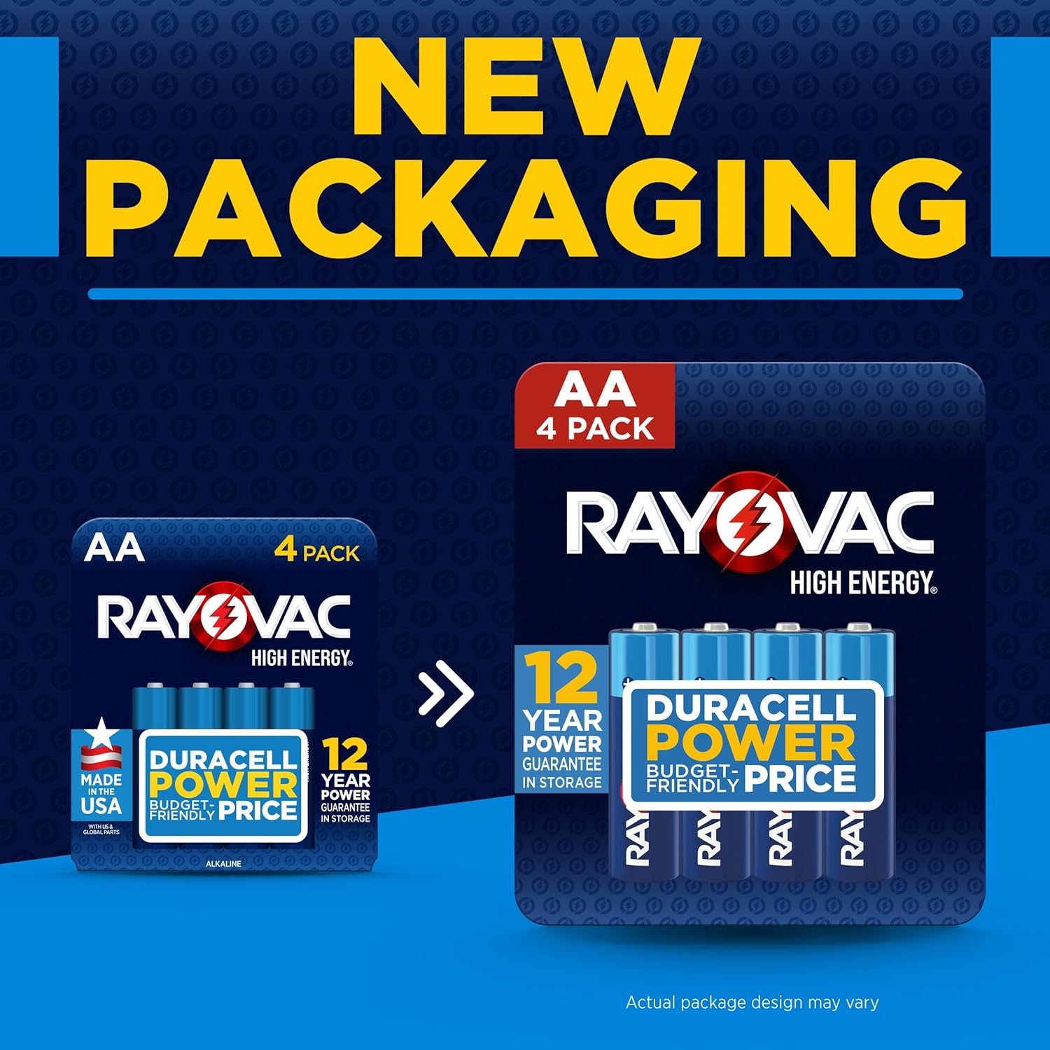 View Rayovac AA Batteries, Alkaline Double A Batteries (48 Battery Count) product details on Amazon