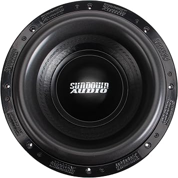 Sundown Audio M15 Car Subwoofer 15 Dual 1 Ohm, 2000W RMS/4000W Peak, 3 Copper VC, 35mm Xmax, Mega Roll Surround, Quad Magnet Motor, Low-Distortion SPL Sub