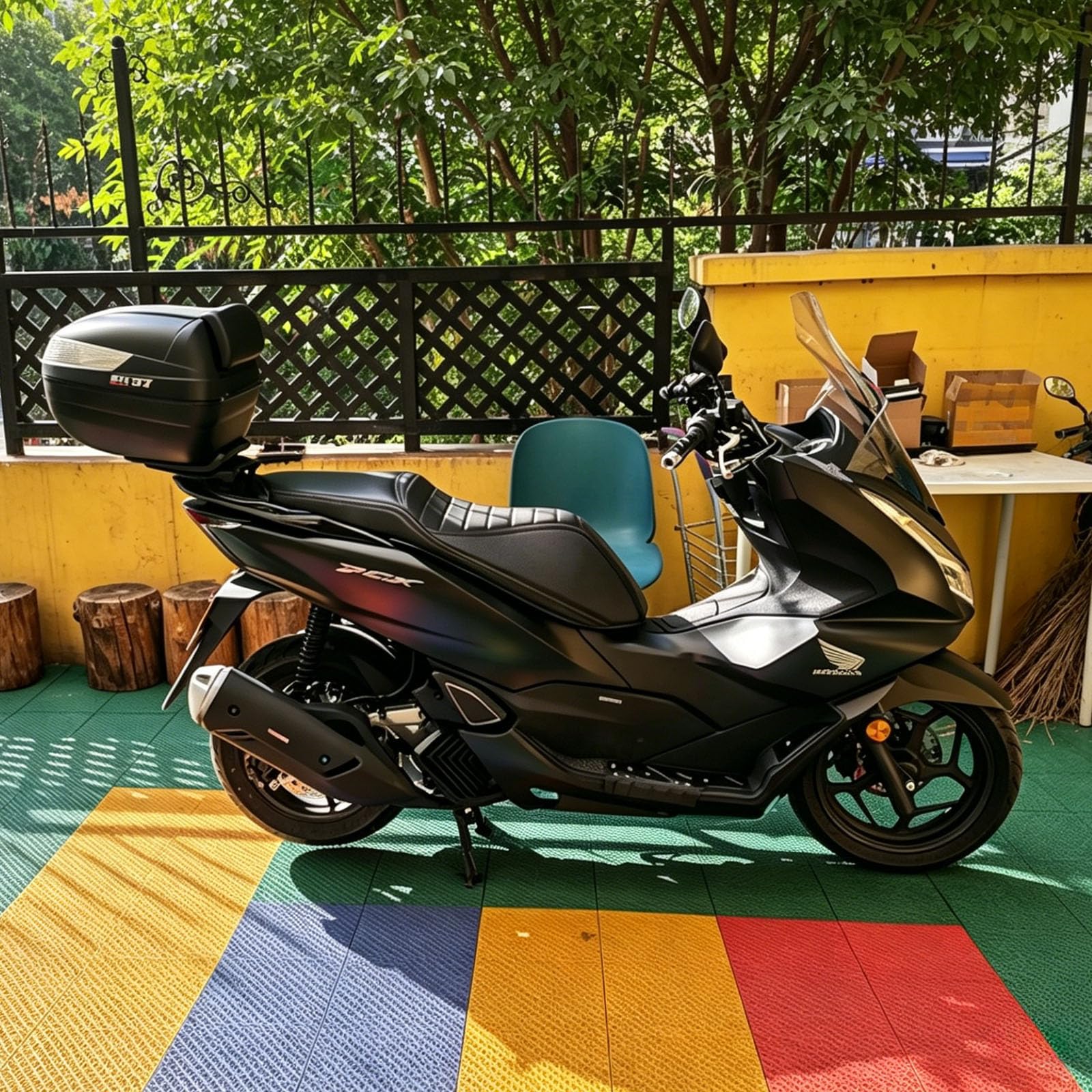 Amazon | HI-LINE リアキャリア PCX125 PCX150 PCX160 荷台 アルミ合金