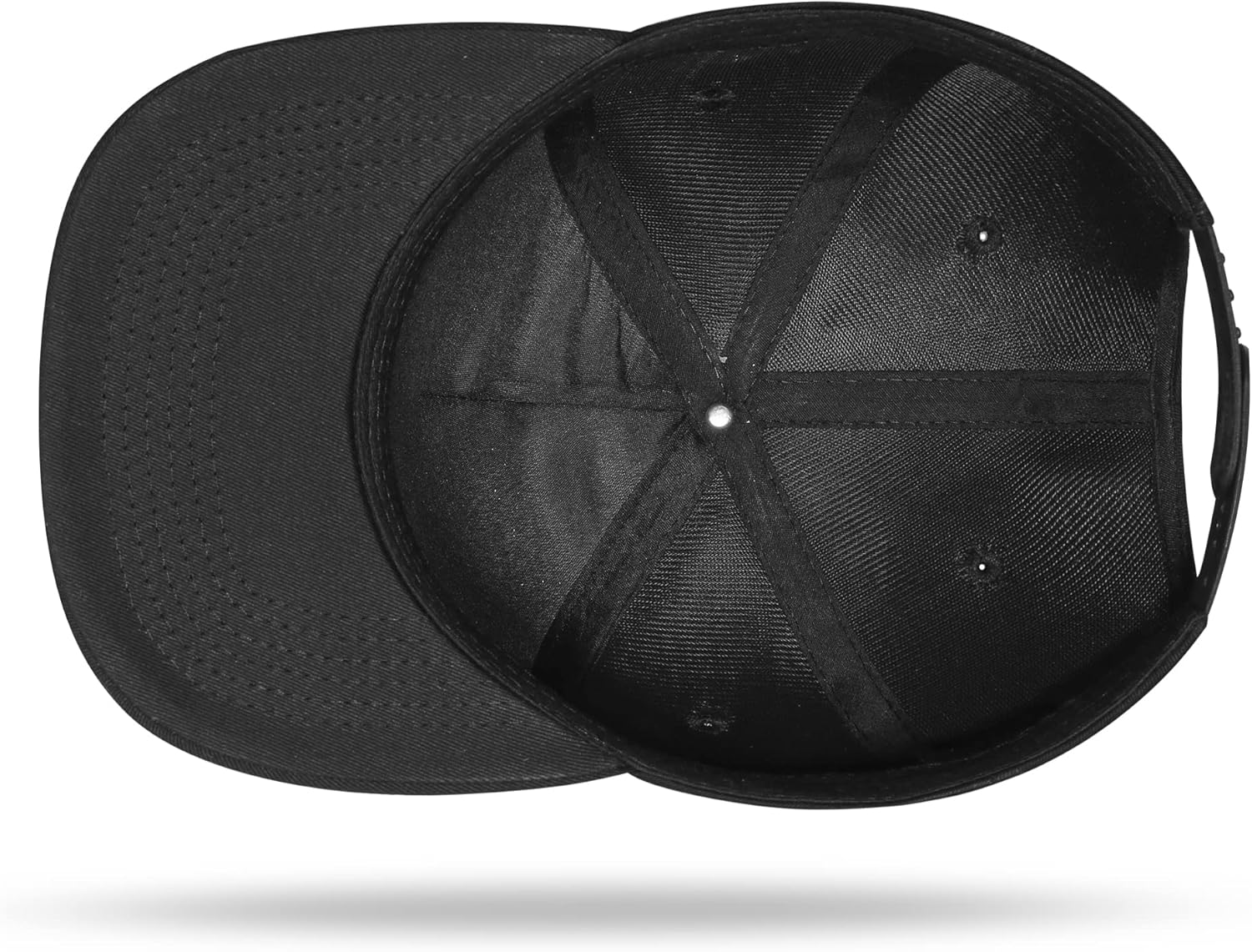 Baseball Cap, Snapback Trucker Hat for Men & Women with American Flag and Adjustable, Breathable Mesh, Flat Bill Hats - Image 8