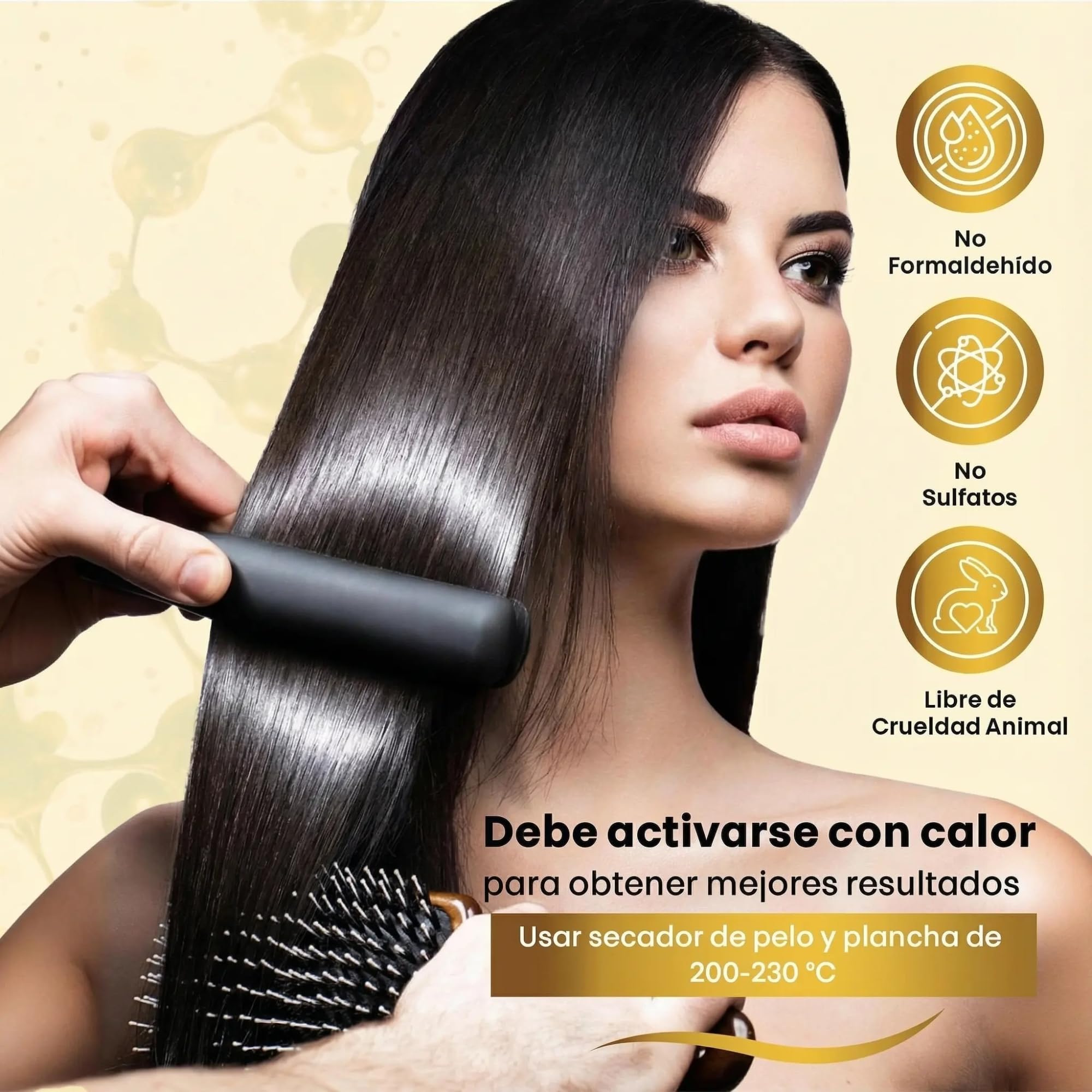 Kit Alisado Brasileño Keratina Orgánica Progresivo 2 x 100 ml