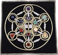 Vista 21 de Rockcloud Kit de meditación de tótem de piedra curativa para principiantes, adivinación, suministros de altar wicca, decoración del hogar, amatista