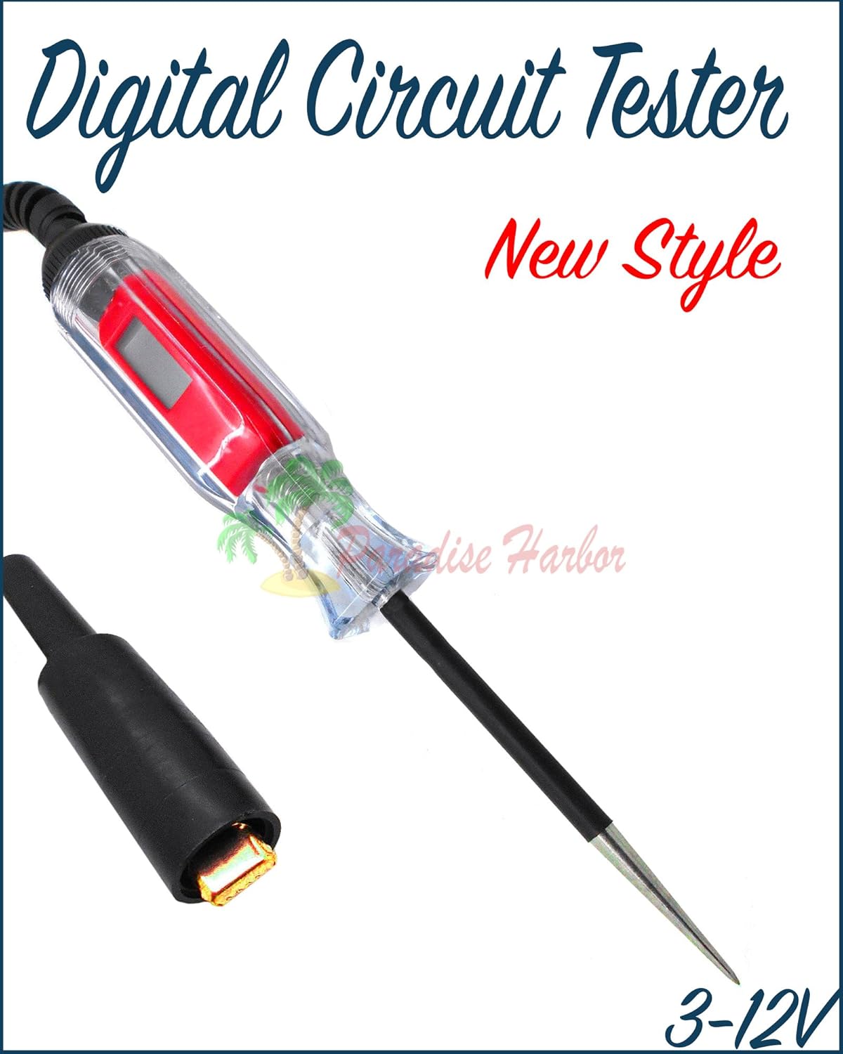 Paradise Harbor Digital Circuit Tester 12V Circuit Tester 312V Circuit