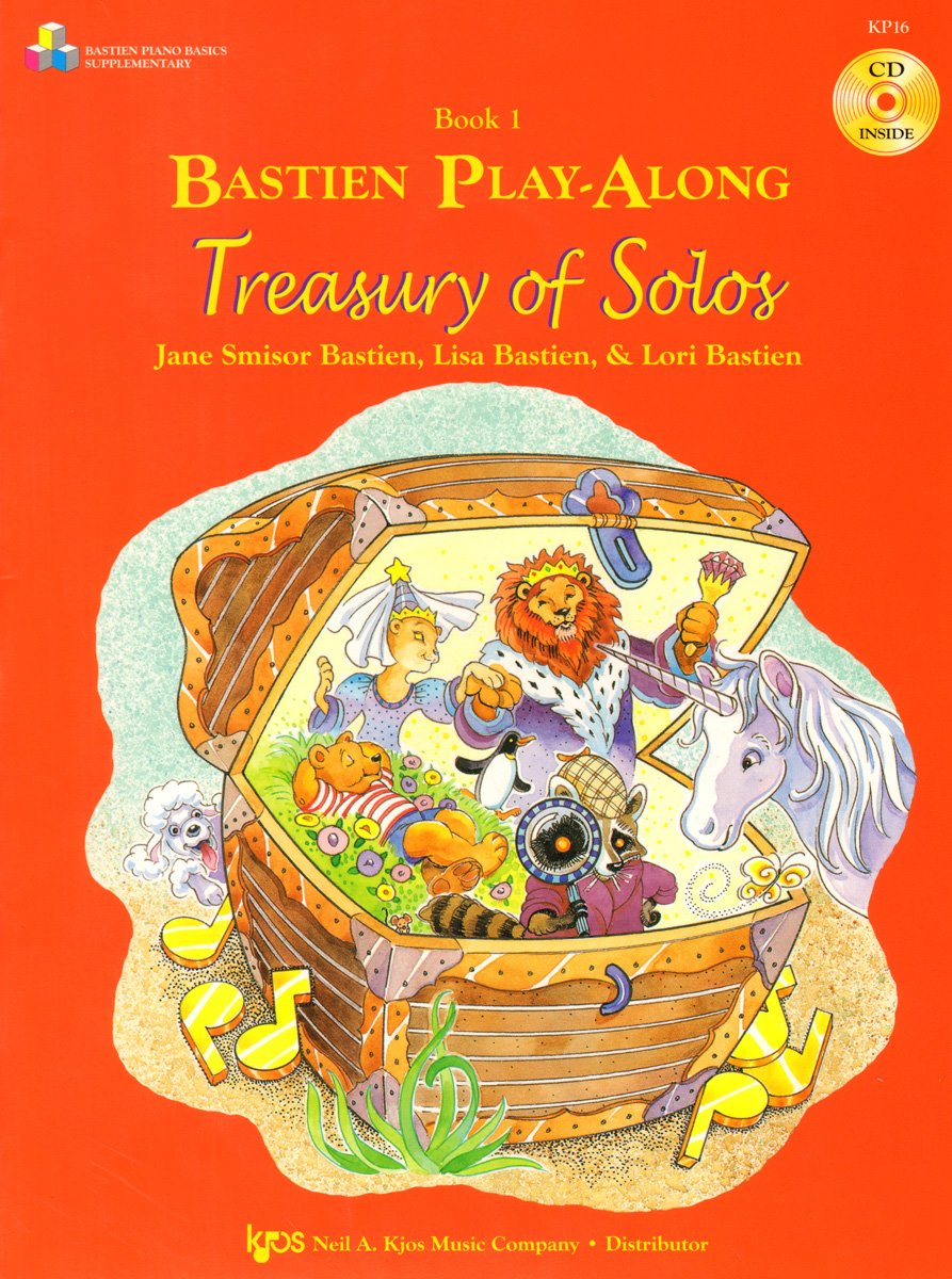 Bastien Play Along Treasury of Solos 1 (Piano Solo with Free Audio CD) (Bastien Piano Basics)
