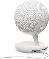 Vista 7 de Soporte con puertos de carga USB-C para Echo Dot Max, completamente nuevo, Made for Yaxa