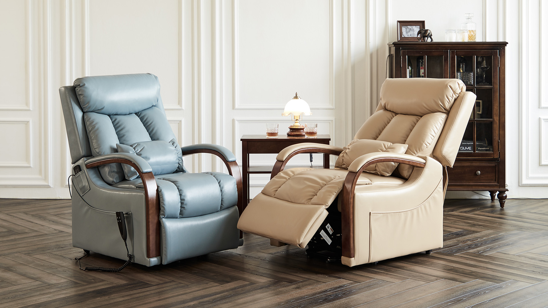 Sillón Plegable Marrón con Tela miniatura 7