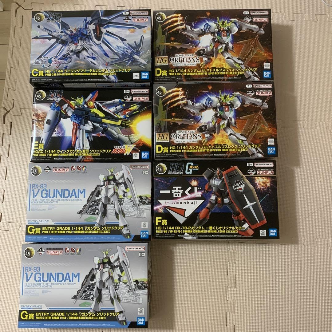 Amazon.co.jp: 機動戦士ｶﾞﾝﾀﾞﾑ ｶﾞﾝﾌﾟﾗ 2024 一番くじ ｶﾞﾝﾌﾟﾗ5種セット 