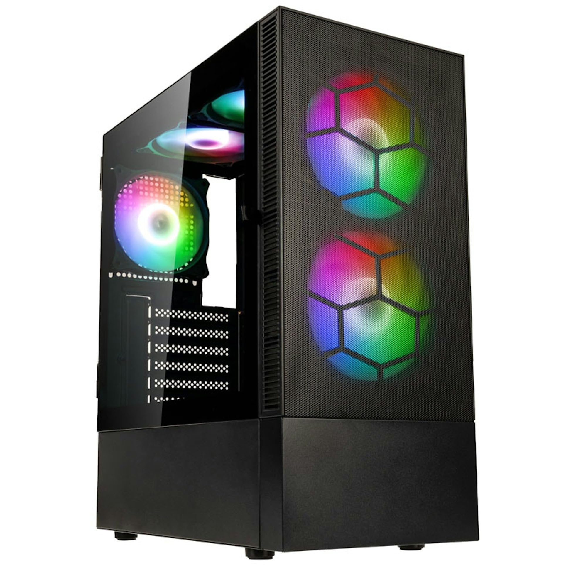 Kolink Black Observatory Mx Midi Tower