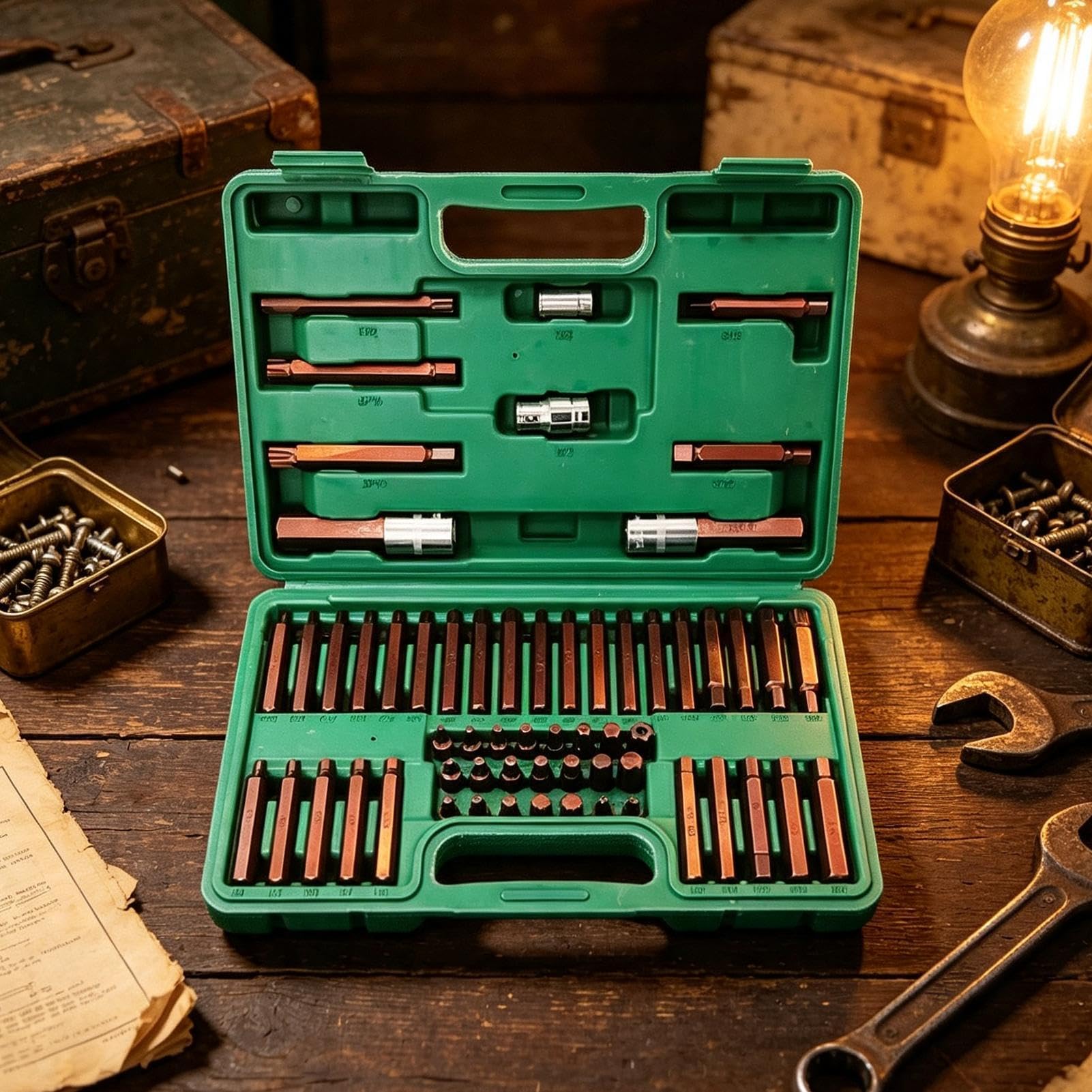 Zestaw Nasad Do Klucza Dynamometrycznego Zestaw bitów i nasadek do naprawy | Zestaw bezpiecznych nasadek momentowych Do przemysłu, domu, warsztatu, garażu, dla mechaników i techników au