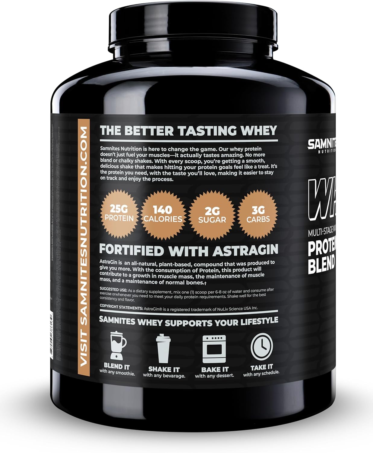 Whey Protein Blend, Tiramisu Whey: Full-Disclosure, Ultra-Delicious, Premium Protein