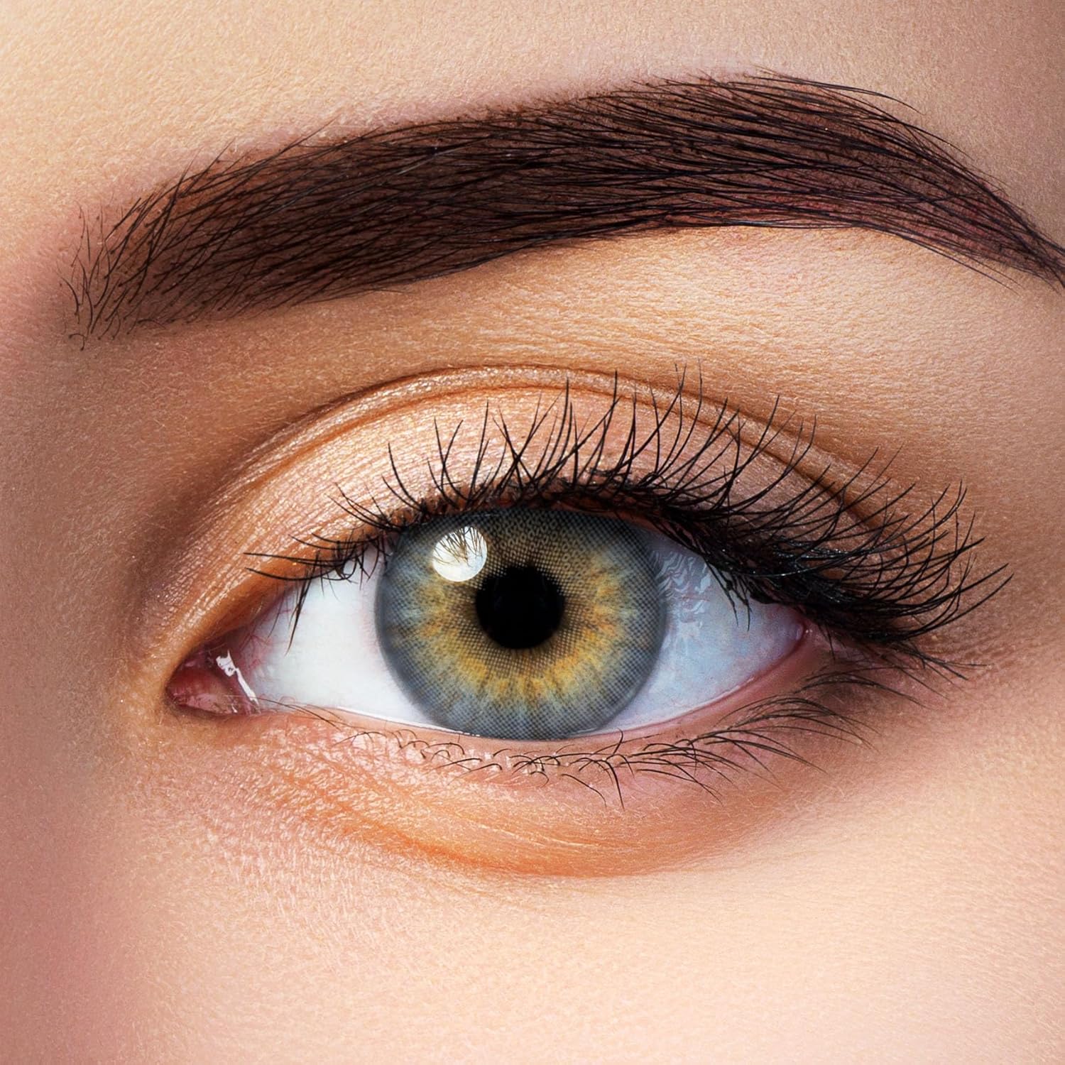 Aricona Farbige Kontaktlinsen mit Stärke, Blau, 2,00 Dioptrien, Brillante Augenfarbe & klare