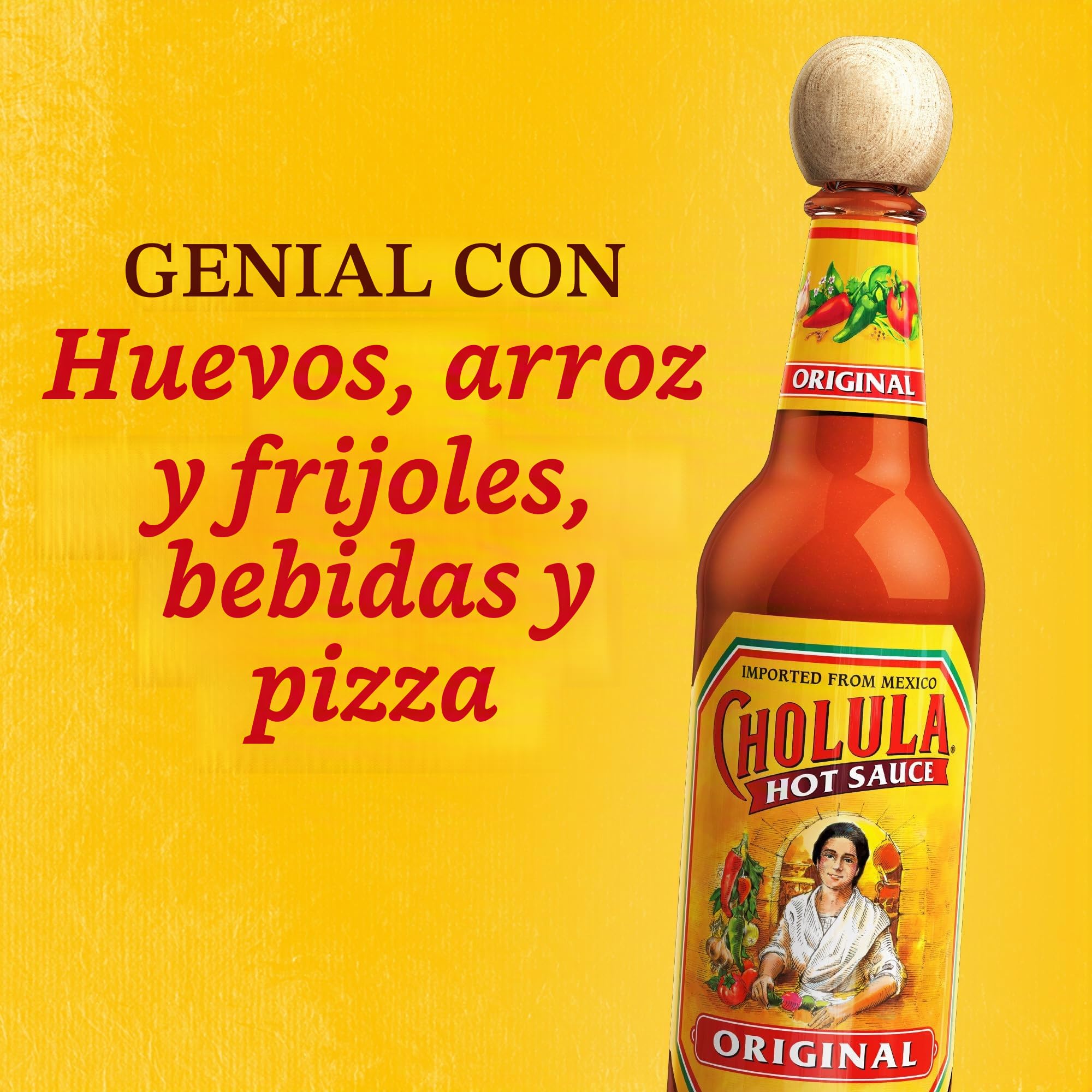 Cholula Original Hot Sauce, 150ml, Pack of 12,680197
