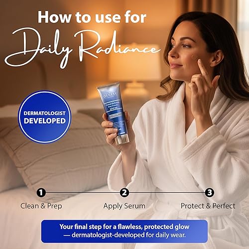 Miniatura 5 de Dr. Denese Crema de día defensa SPF 40, crema antienvejecimiento BB (Bálsamo de belleza), crema CC (Color Correcting) (rico, 2 oz)