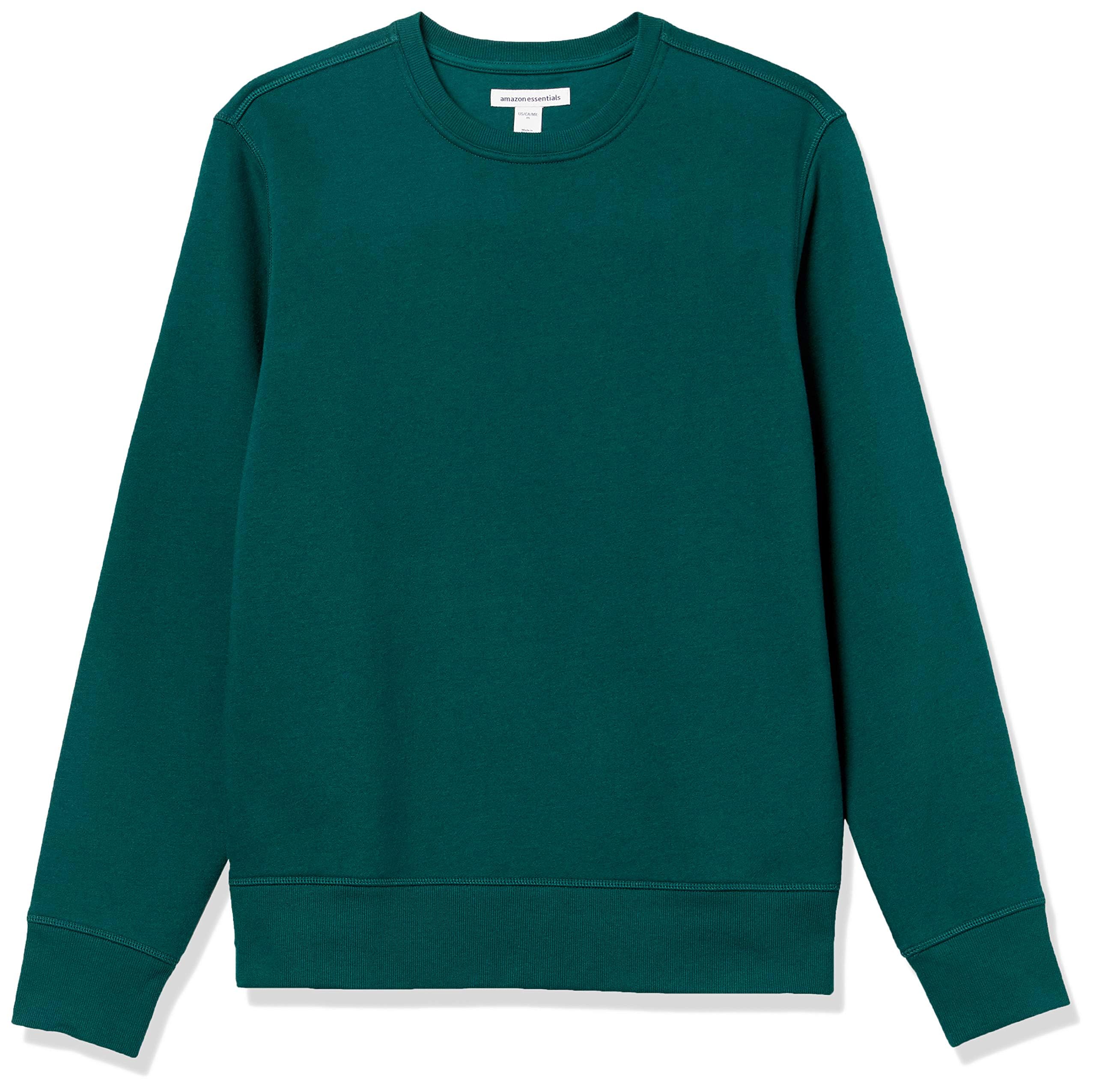 Amazon Essentials Felpa Girocollo in Pile (Disponibile nelle Taglie Big & Tall) Uomo